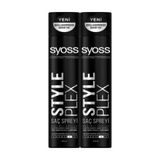 Syoss Style Plex Saç Spreyi, 400 ml x 2 Paket