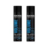 Syoss Volume Lift Saç Spreyi, 400 ml x 2 Adet, Ekstra Güçlü Tutuş