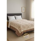 Syr Home Soft Touch Çift Kişilik Modern Konfor Serisi Termal Battaniye YBT0005 - Renkli - 195 x 220 cm