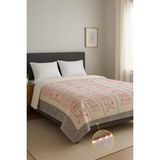 Syr Home Soft Touch Çift Kişilik Modern Konfor Serisi Termal Battaniye YBT0008 - Renkli - 195 x 220 cm