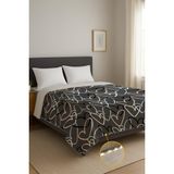 Syr Home Soft Touch Çift Kişilik Modern Konfor Serisi Termal Battaniye YBT0010 - Renkli - 195 x 220 cm