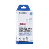 Syrox 2 MaH Micro usb Küçük Kutulu Kablo SYX-C65