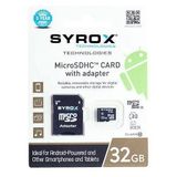 Syrox 32 GB MicroSDHC Class 10 UHS-I Hafıza Kartı + Adaptör