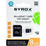 Syrox 8Gb Micro Sd Hafıza Kartı Mc8