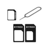 Syrox Akıllı Telefon için Nano Sim Kart Çevirici Takım ve Iğne