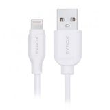 Syrox C85 2.0A 1 mt Beyaz Lightning USB Şarj ve Data Kablosu