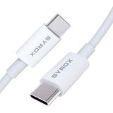 Syrox C95 Plus 3.0A Type-C To Type-C USB Şarj ve Data Kablosu