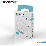 Syrox DT22L-A Lightning Aux Dönüştürücü 3.5mm Jack