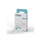 Syrox DT22L-A Lightning to 3.5mm Kulaklık Dönüştürücü AUX Adaptör iPhone Uyumlu Hi-Fi Ses Kalitesi
