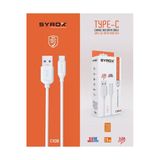 Syrox Hızlı 3.0 A Type-c Usb Girişli Şarj Kablosu