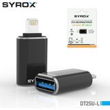 Syrox iphone Lightning To Usb 3.0/A 480Mbps Çevirici Dönüştürücü Data Veri içindir Yeni Tip
