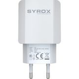 Syrox J52 Hızlı Usb Şarj Adaptörü (başlık) 2.6a - Beyaz