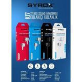Syrox K17 Kulak İçi Kulaklık