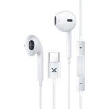 Syrox K20 Earbuds 1.20 mt Type-C Kablolu Mikrofonlu Beyaz Kulak İçi Kulaklık