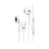 Syrox K20a Earbuds 1.20Mt Type-C Kablolu Mikrofonlu Kulakiçi Kulaklık - Beyaz