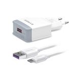 Syrox LeEco Le S3 Uyumlu Type-C Şarj Aleti + Şarj Kablosu