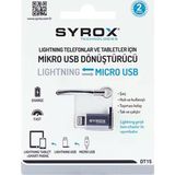 Syrox Micro Usb To Lightning Dönüştürücü Adaptör Dt15