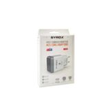 Syrox PD18B Type-C PD 18W QC 3.0A Beyaz Çıkışlı Şarj Adaptörü Başlık