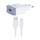 Syrox Q30 Mikro Usb Girişli 3.0 Amper Hızlı Şarj Aleti Ve Kablosu