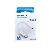 Syrox realme GT (RMX2202) Uyumlu Type-C To 3.5 mm Jack Kulaklık Çevirici Aux Dönüştürücü Adaptör
