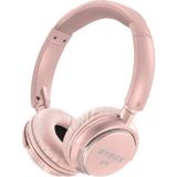 Syrox S16 Bluetooth Kulak Üstü Kablosuz Mikrofonlu Kulaklık Aktif Gürültü Önleme - Pembe