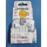 Syrox Type-C K20A Kulaklık - Beyaz