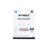 Syrox UM64 64 GB Metal Flash Bellek - Beyaz