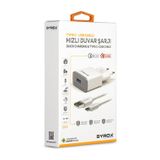 Syrox Vivo iQOO 3 Uyumlu Şarj Aleti + Şarj Kablosu