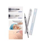 Sys Kaş Işaretleme ve Ölçüm Kalemi Microblading Kalıcı Makyaj Uygulamalarında