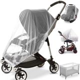 Sysmie Bebek Arabası için Cibinlik - 2'li Paket Dayanıklı Bebek Arabası Cibinlik - Bebek Arabaları, Bebek Arabaları, Bebek Arabaları, Bebek Arabaları, Oyun Alanları, Pack N Plays ve Taşınabilir Mini Beşik için Mükemmel Böcek Ağı (Beyaz)