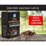 SYSTA Espresso Çekirdek Kahve Extra Kalite 250 gr Lık - 1 Paket - Çekirdek (Öğütülmemiş)