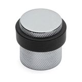 System 1017 Kapı Stoperi Yapışkanlı/Vidalı Krom Renk Çap 32 mm - 1 Adet