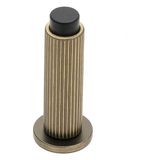 System 1018 Duvara Monte Kapı Stoperi Vidalı Antik Renk Çap 32 mm - 1 Adet