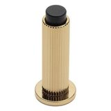 System 1018 Duvara Monte Kapı Stoperi Vidalı Gold Renk Çap 32 mm - 1 Adet