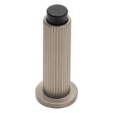 System 1018 Duvara Monte Kapı Stoperi Vidalı Saten Nikel Renk Çap 32 mm - 1 Adet