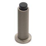System 1019 Duvara Monte Kapı Stoperi Vidalı Saten Nikel Renk Çap 32 mm - 1 Adet