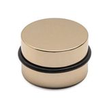 System 1022 Kapı Önü Ağırlıklı Kapı Stoperi Gold (1.8 Kg) Çap 8.6 Cm