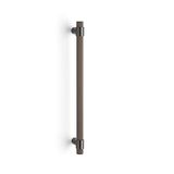 System 34 cm çekme/sürgü kapı kolu füme renk