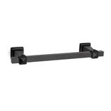System 50 cm çekme/sürgü kapı kolu siyah renk