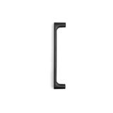 System 9408 Çekme/Sürgü Kapı Kolu Siyah Renk 27.6 Cm (İki Delik Arası Mesafe)