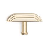 System 9476 Zamak/alüminyum T Kulp Gold Renk 7 cm