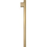 System 9772 Silindir Çizgili Çekme/sürgü Kapı Kolu Altın Saten Renk 89 cm (Iki Delik Arası Mesafe) - 1
