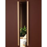 System 9781 Çizgili Çekme/sürgü Kapı Kolu Pirinç Saten Rengi 89 cm (Iki Delik Arası Mesafe)