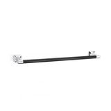 System BA10004 001004 CR-AL6 Pruva 45 cm Siyah Krom Uzun Havluluk