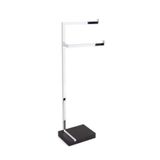 System BA4008 051 CR Hareketli Krom Siyah WC Set