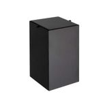 System BA4042 033 AL6-AL6 Siyah 4 lt Çöp Kovası