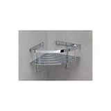 System Banyo Aksesuarları Banyo Duş Raf Sistemi Krom Renk 152x197x280 Mm Gümüş