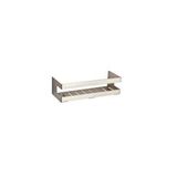 System Banyo Aksesuarları Banyo Duş Raf Sistemi Saten Renk 98x100x250 Mm Gri