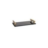 System Banyo Aksesuarları Banyo Tepsisi Cam/antik Renk 54x170x330 Mm Renksiz