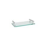 System Banyo Aksesuarları Banyo Tepsisi Cam/krom Renk 54x170x330 Mm Gümüş